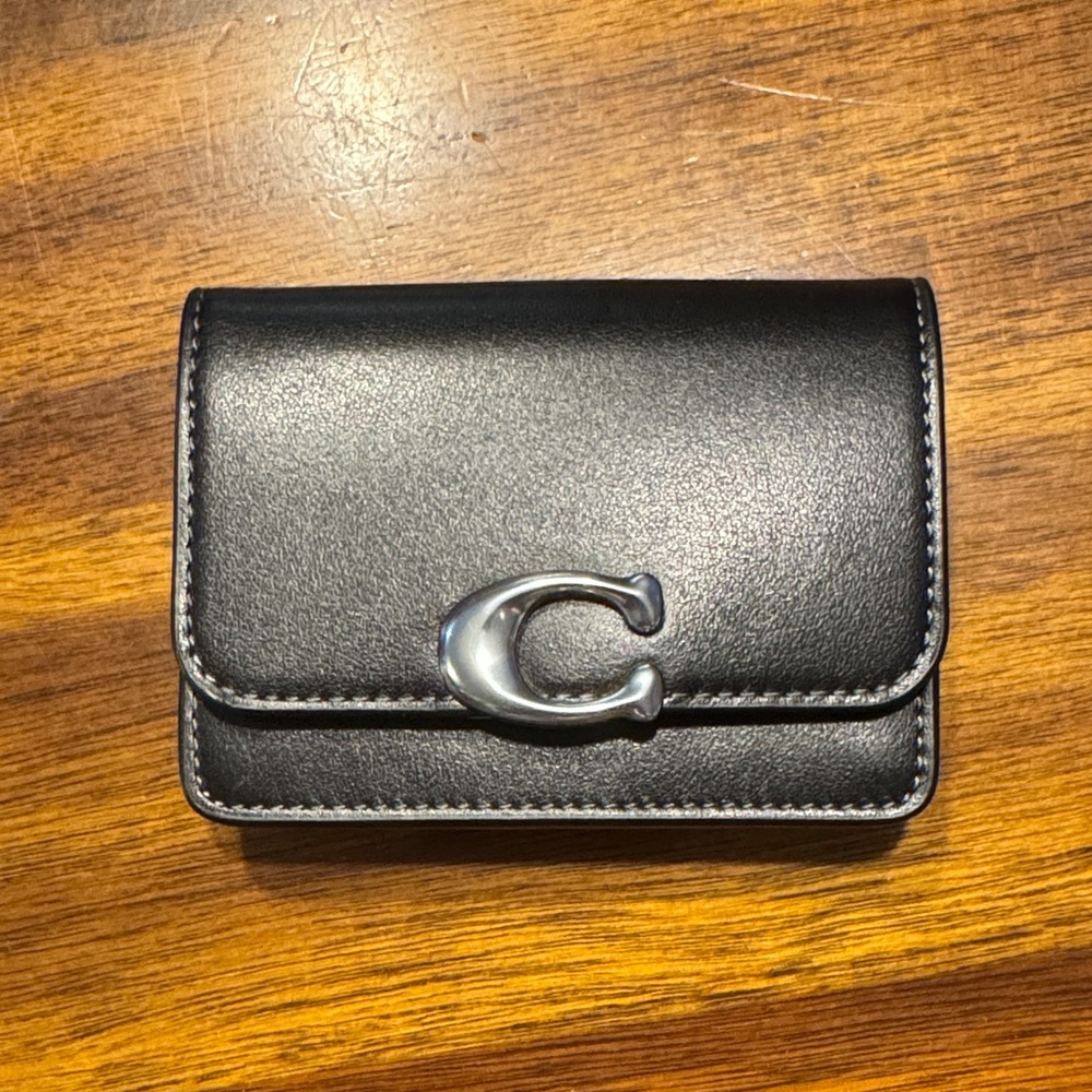 Coach Black Leather Wallet